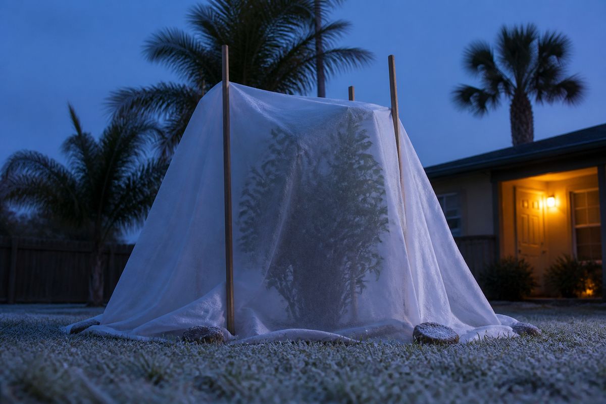Citrus Tree Freeze Protection