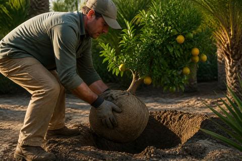 How to Transplant a Citrus Tree